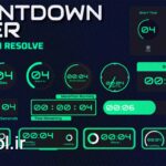 دانلود پروژه آماده داوینچی ریزالو شمارش معکوس Countdown Timer