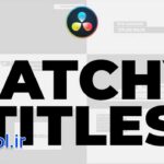 دانلود پروژه آماده داوینچی ریزالو عناوین Catchy Titles