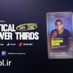 دانلود پروژه آماده مجموعه زیرنویس ها پریمیر پرو Vertical Lower Thirds