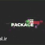 دانلود پروژه آماده پریست متن گلیچ برای افتر افکت Glitch Text