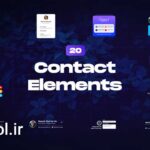 دانلود پروژه باکس‌های متحرک راه‌ های ارتباطی پریمیر پرو Contact Elements