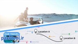 دانلود پروژه داوینچی ریزالو سفر با نمایش عکس بر روی نقشه Travel Maps DR