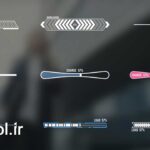 دانلود پروژه داوینچی ریزالو مجموعه نوار پیشرفت Progress Bar Pack