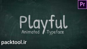 پروژه موشن گرافیک پریمیر پرو متن متحرک دست نویس Animated Handwriting