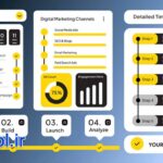 دانلود پروژه آماده اینفوگرافیک های متحرک افتر افکت Steps Infographic