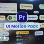دانلود پروژه آماده پریمیر پکیج المان‌ های متحرک شبکه های اجتماعی UI Motion Pack