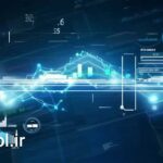دانلود پروژه فوتیج اینفوگرافی شبکه Network Data Flow Infographics
