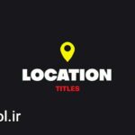 دانلود پروژه پریمیر پرو عناوین موقعیت مکانی Location